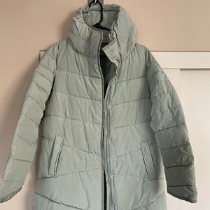 Cocoon puffy coat